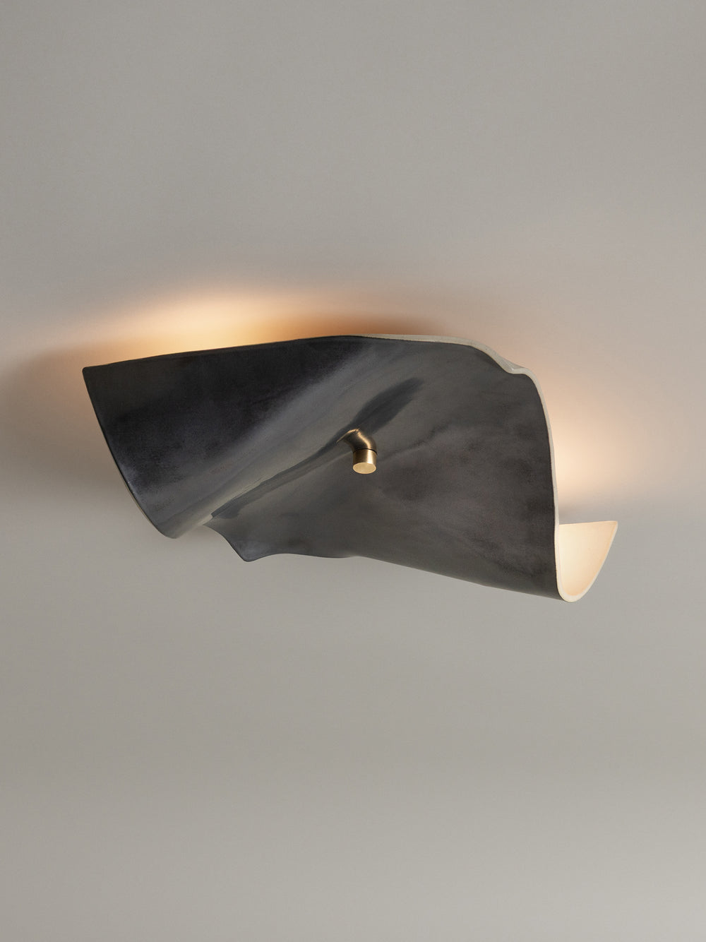 Shan Flush Mount, Graphite