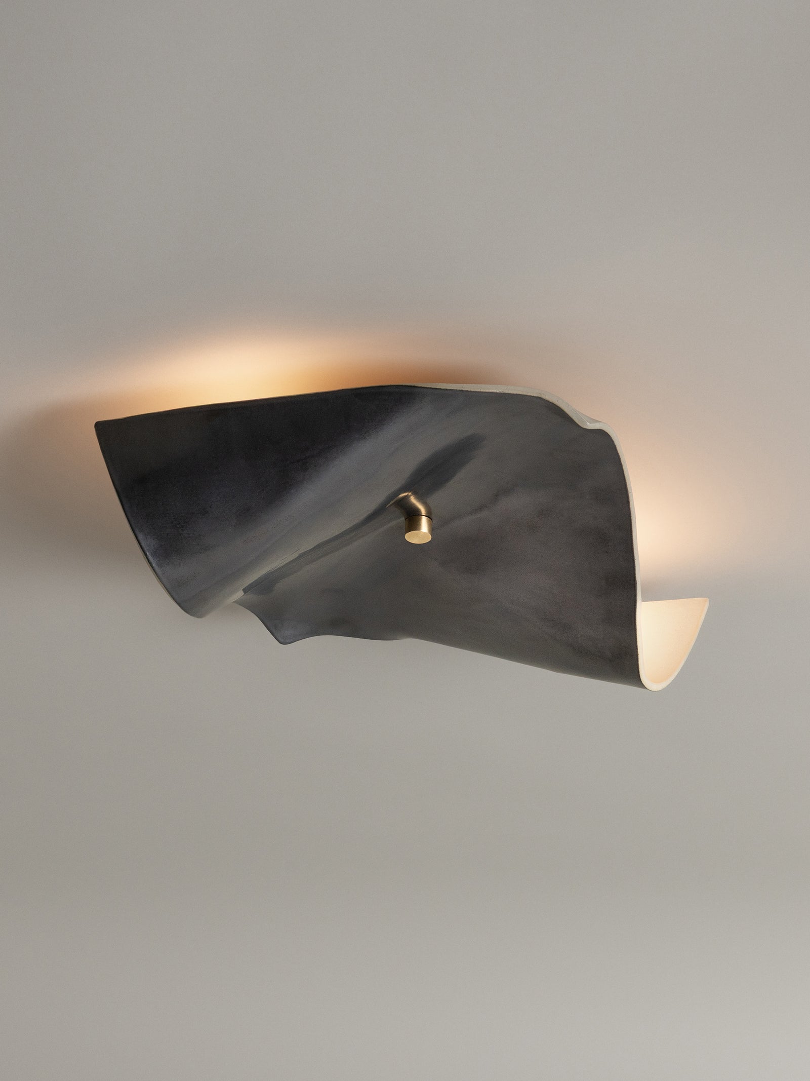 Shan Flush Mount, Graphite