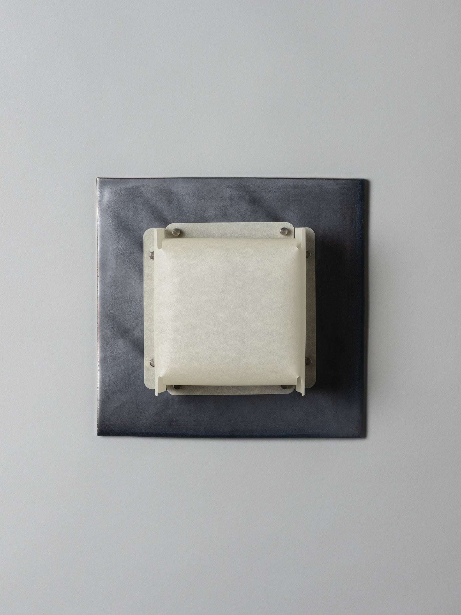 Field Square Sconce, Graphite
