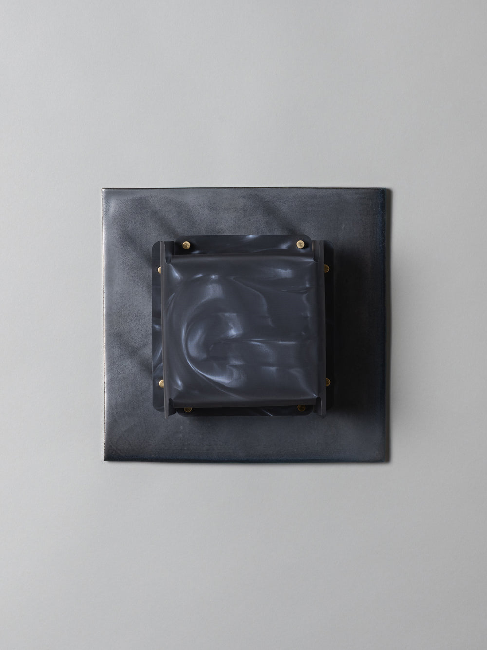 Field Square Sconce, Graphite