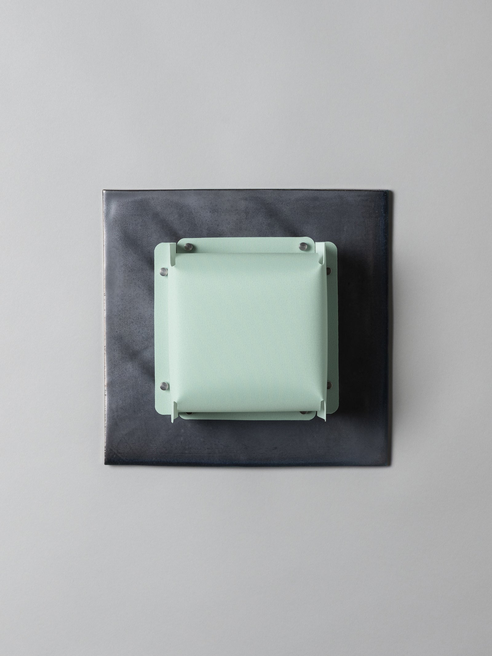 Field Square Sconce, Graphite