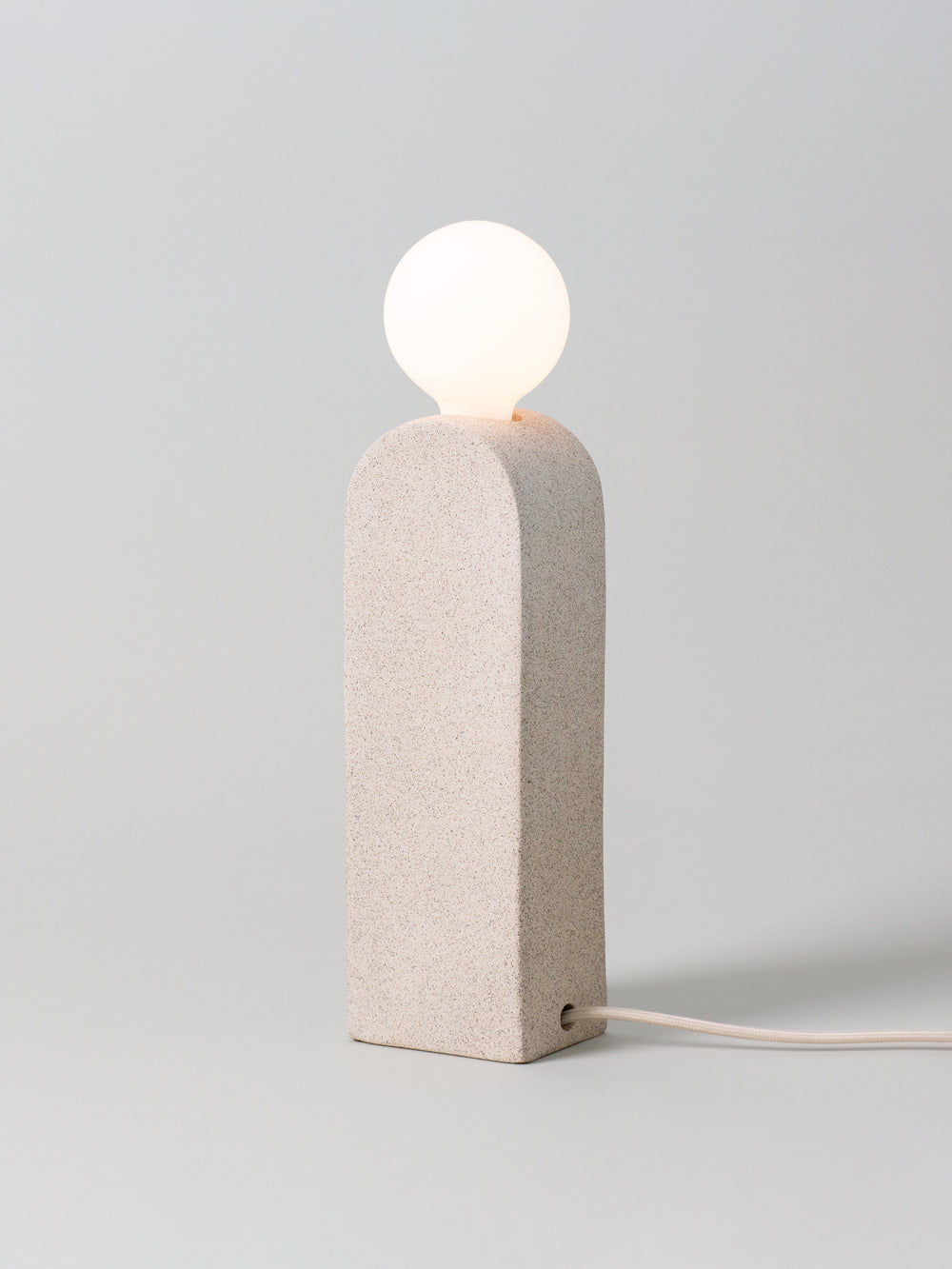 Denali Table Lamp, Sand