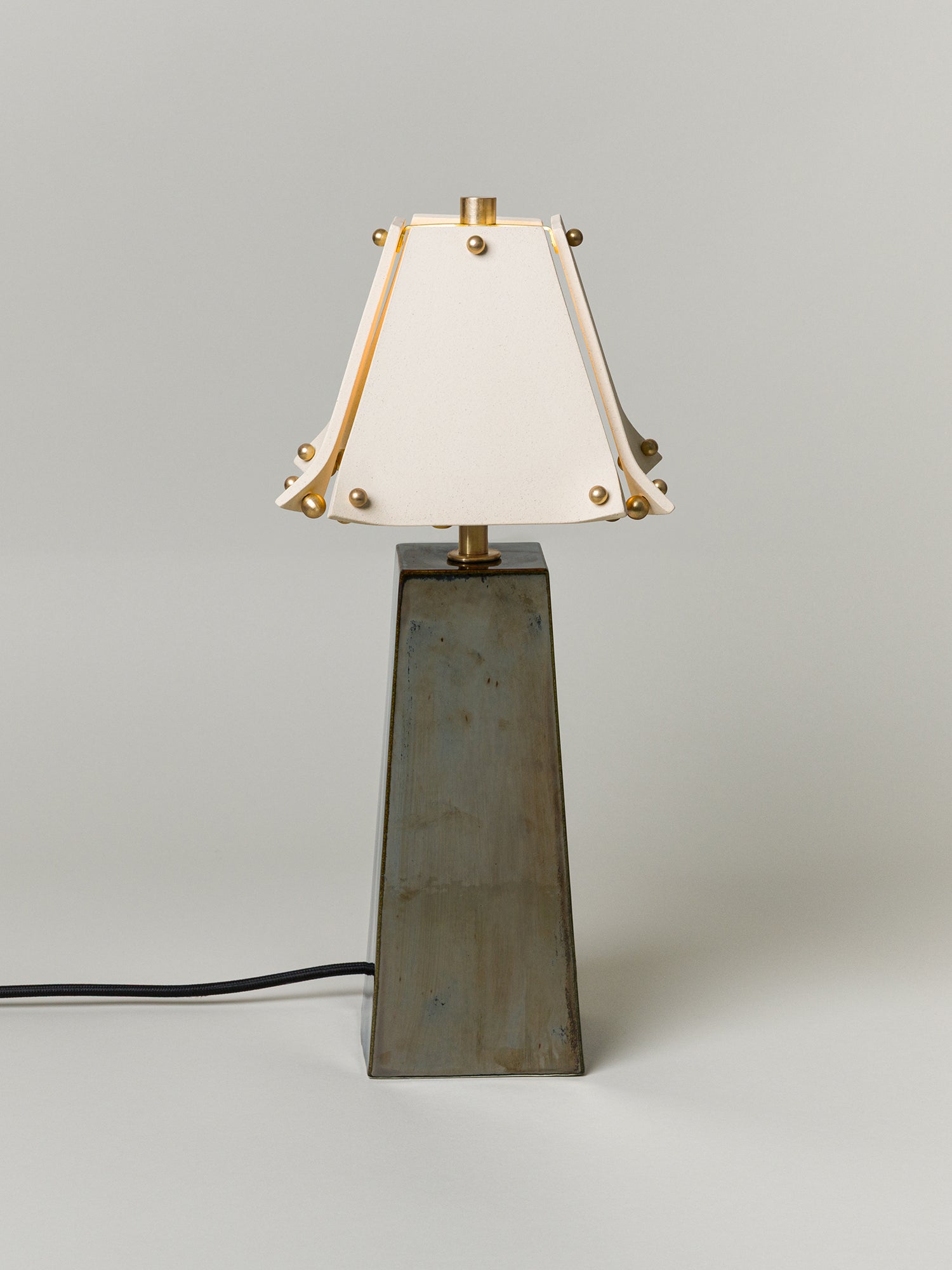 Osen Table Lamp Tall, Obsidian / 2 Shade Options – SIN | Home Goods
