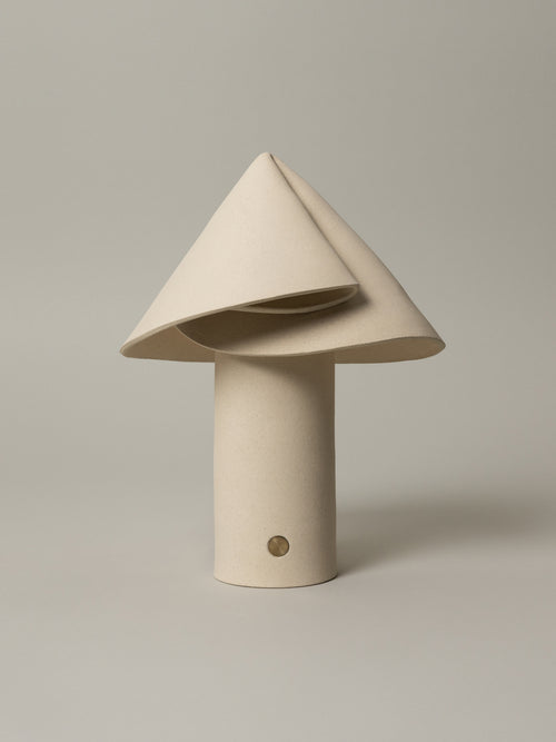 Shayd Table Lamp, Bone