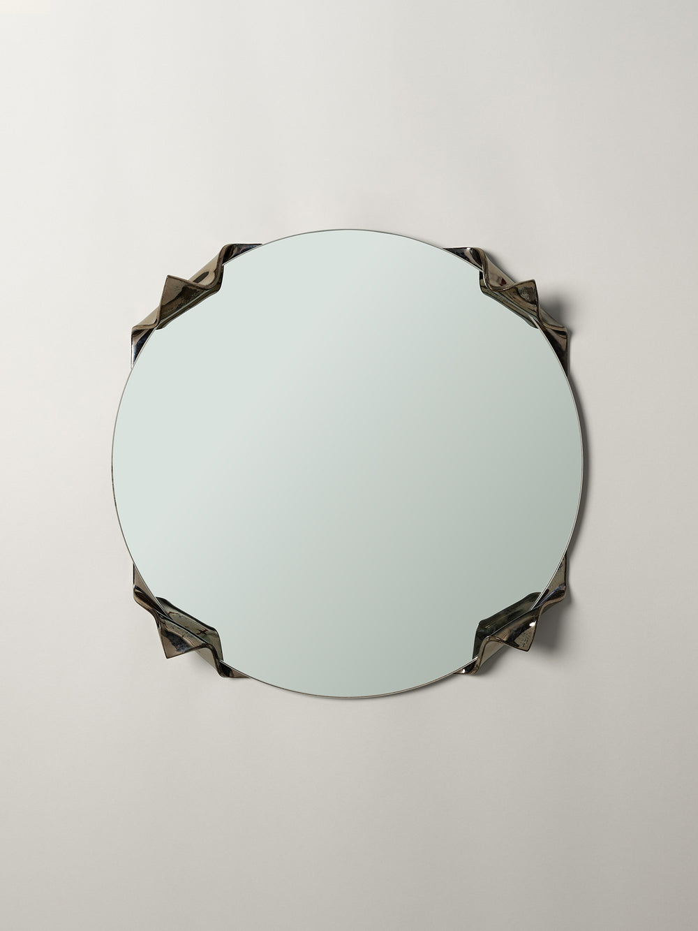 Mira Wall Mirror, Obsidian