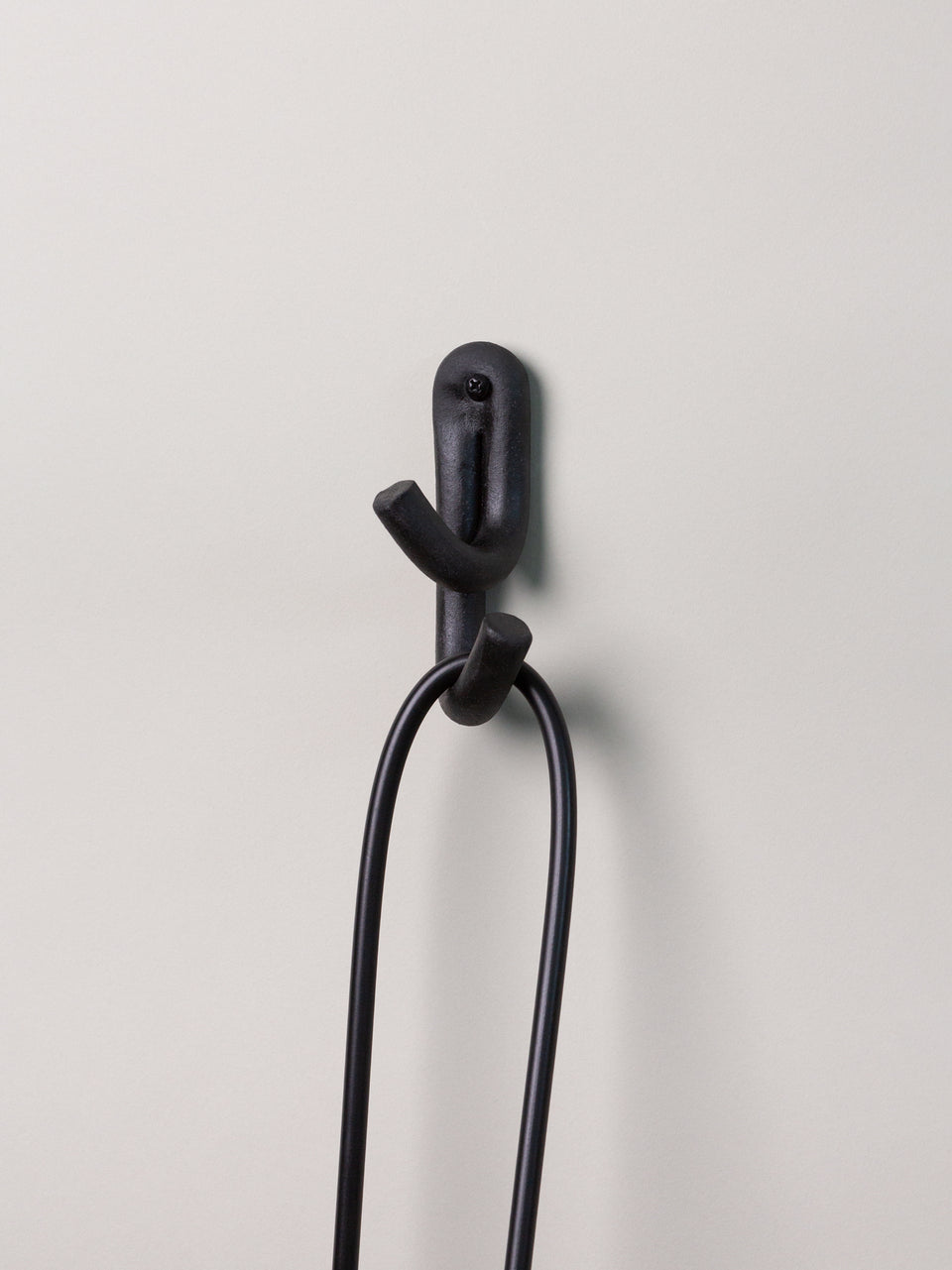 Black hooks for online wall