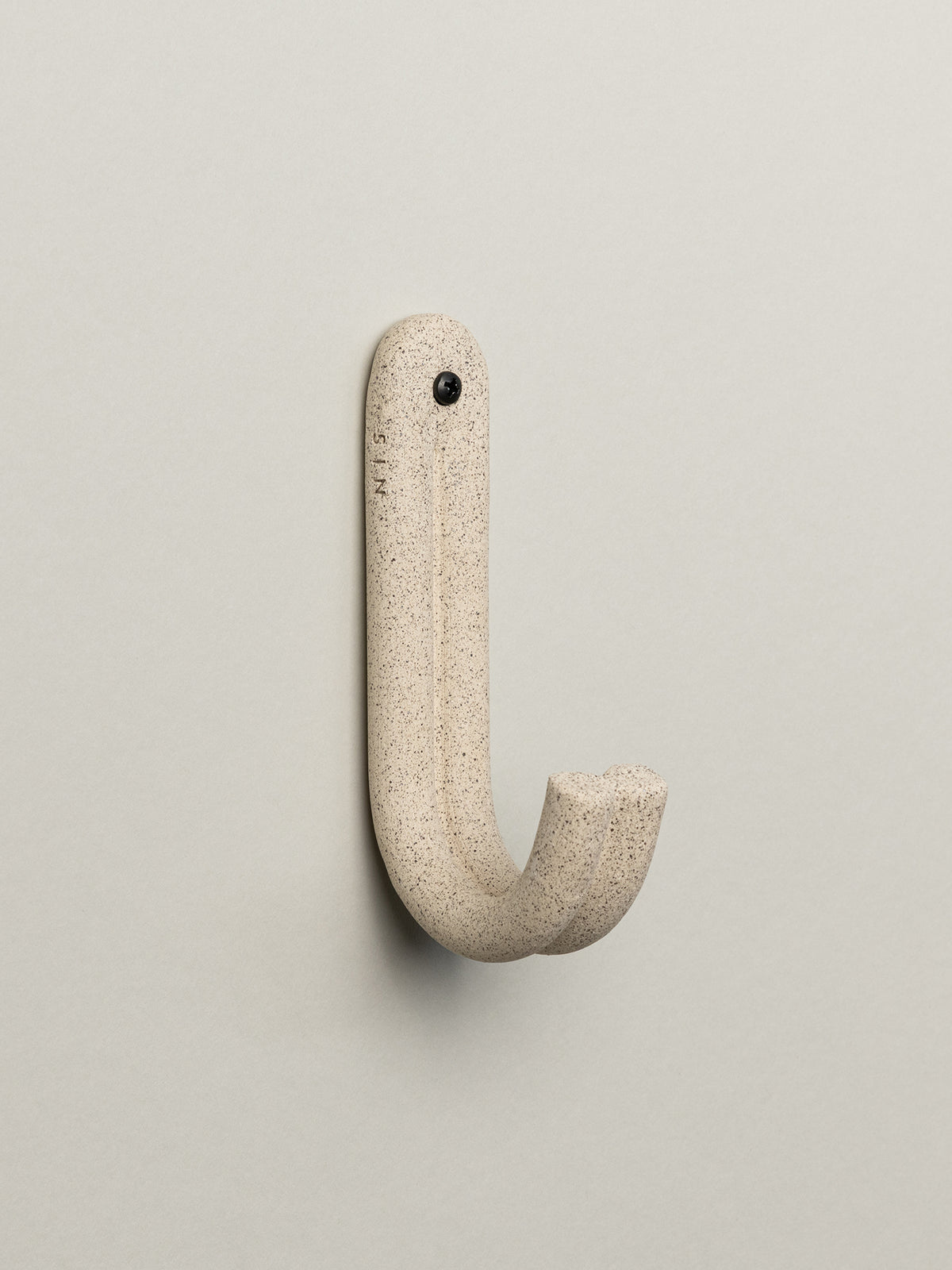 Leggy Curl Wall Hook, Sand