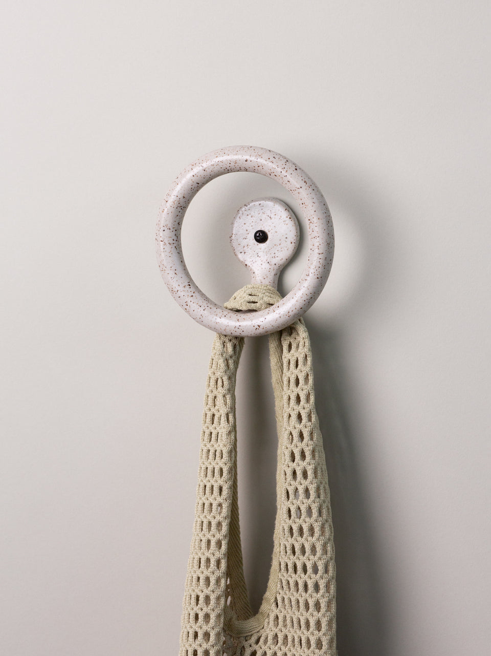 Uni Wall Hook, Speckled White