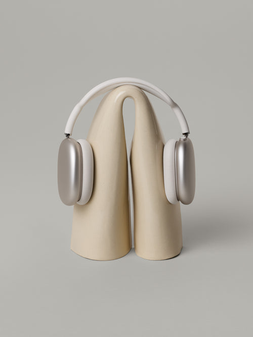 Coda Headphone Holder in Ivory