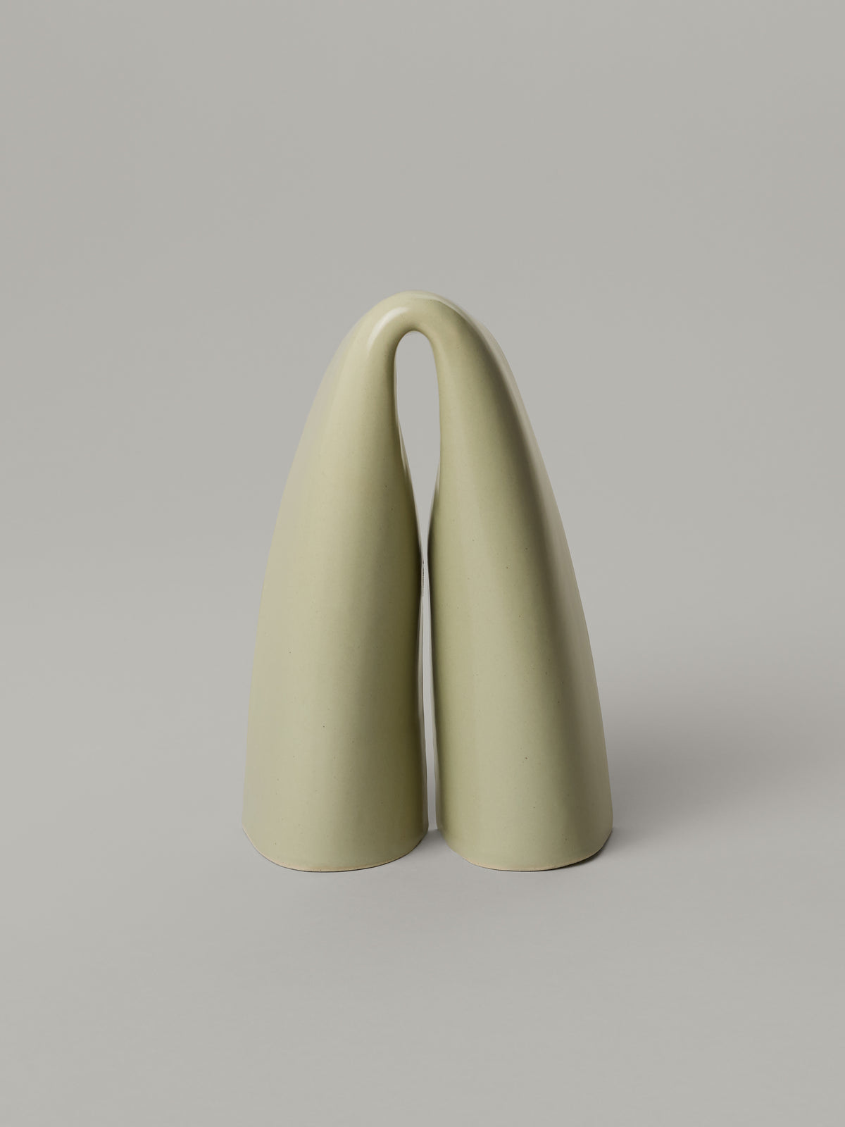 Coda Headphone Holder in Pale Fiberglass Green
