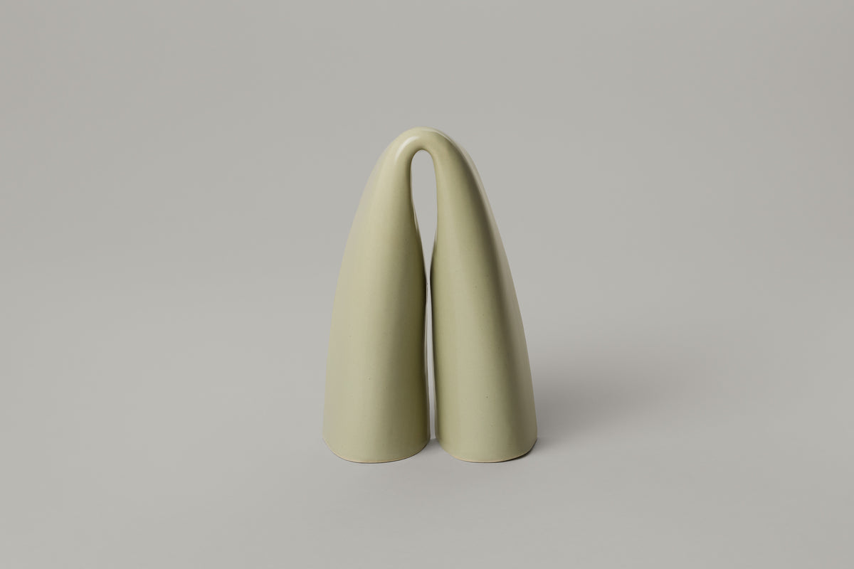 Coda Headphone Holder in Pale Fiberglass Green