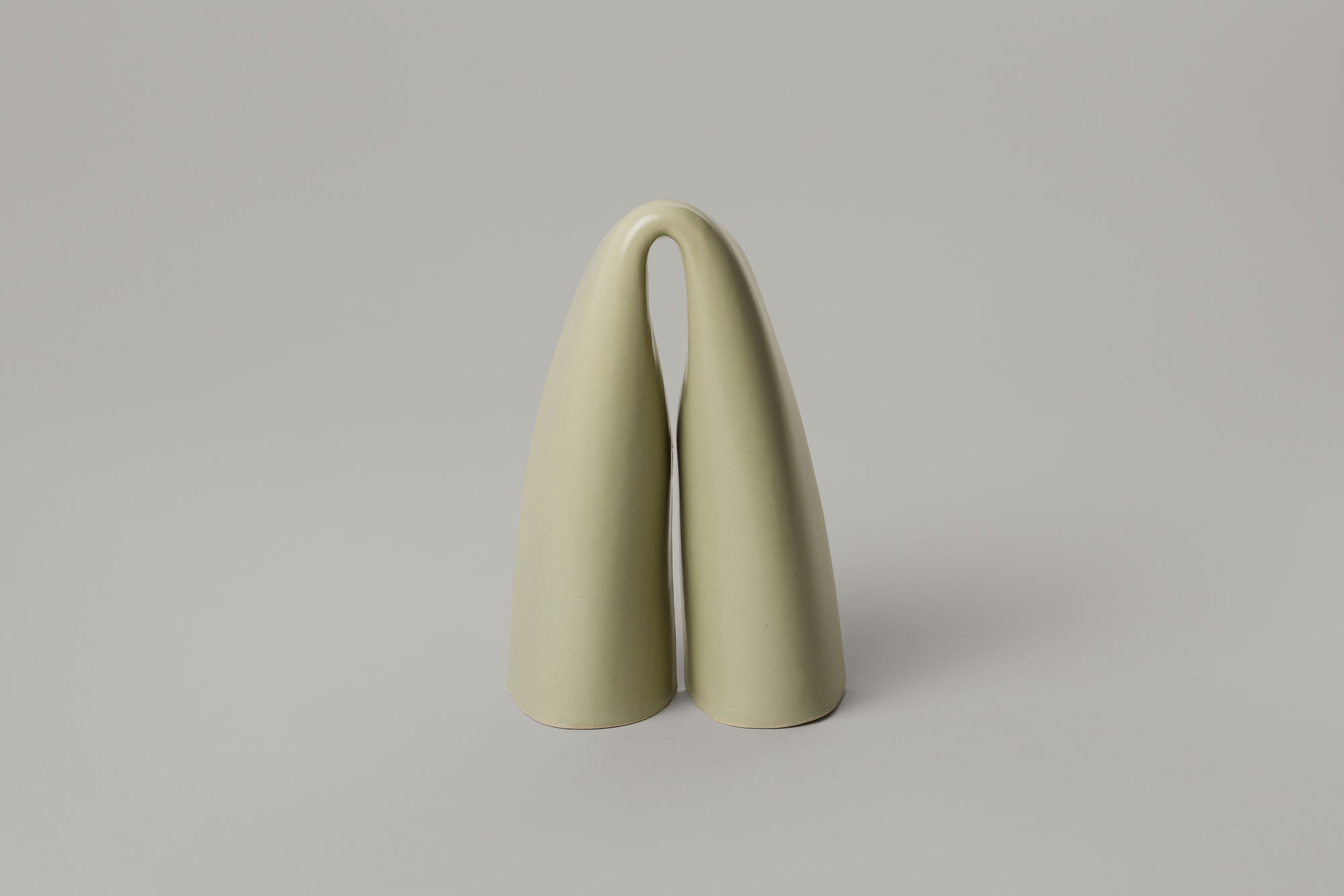 Coda Headphone Holder in Pale Fiberglass Green