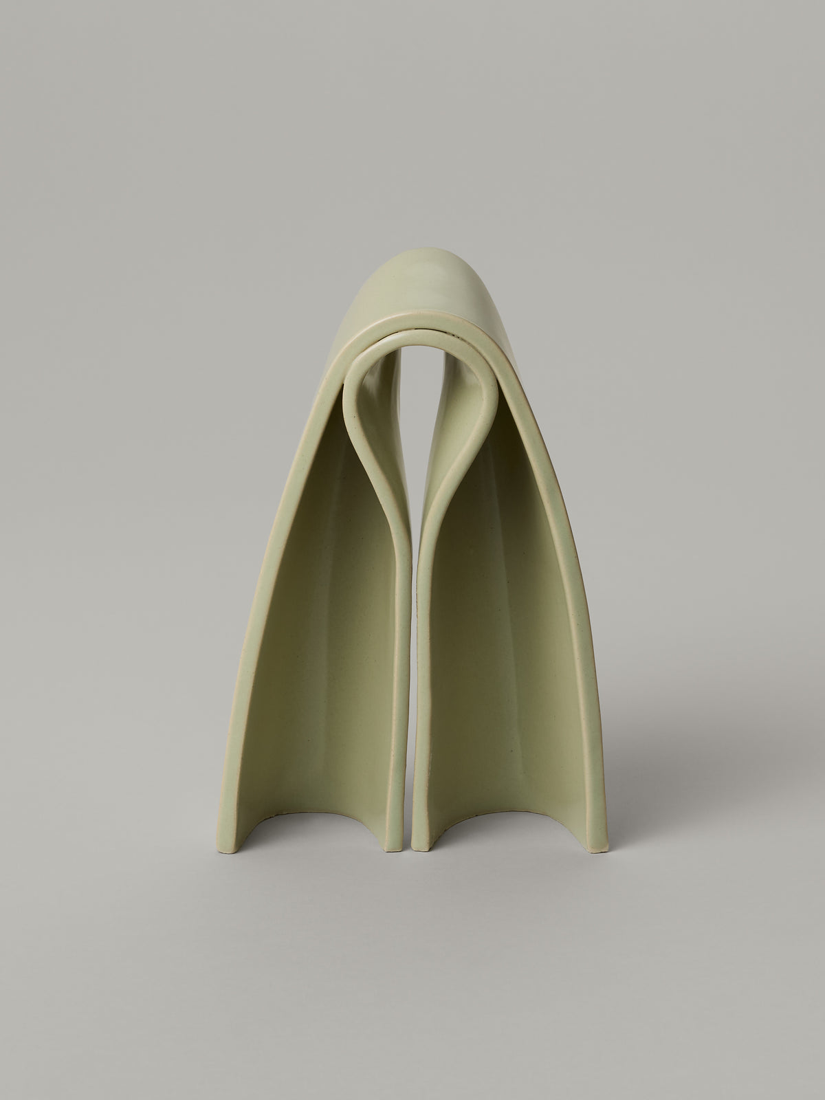 Coda Headphone Holder in Pale Fiberglass Green
