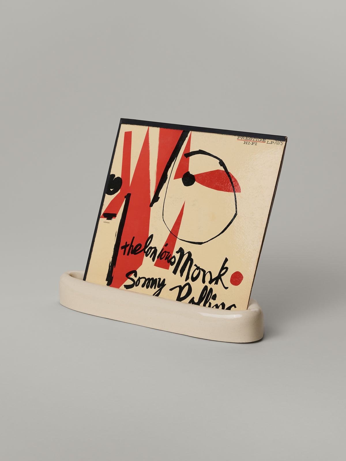 Cue LP Holder in Ivory