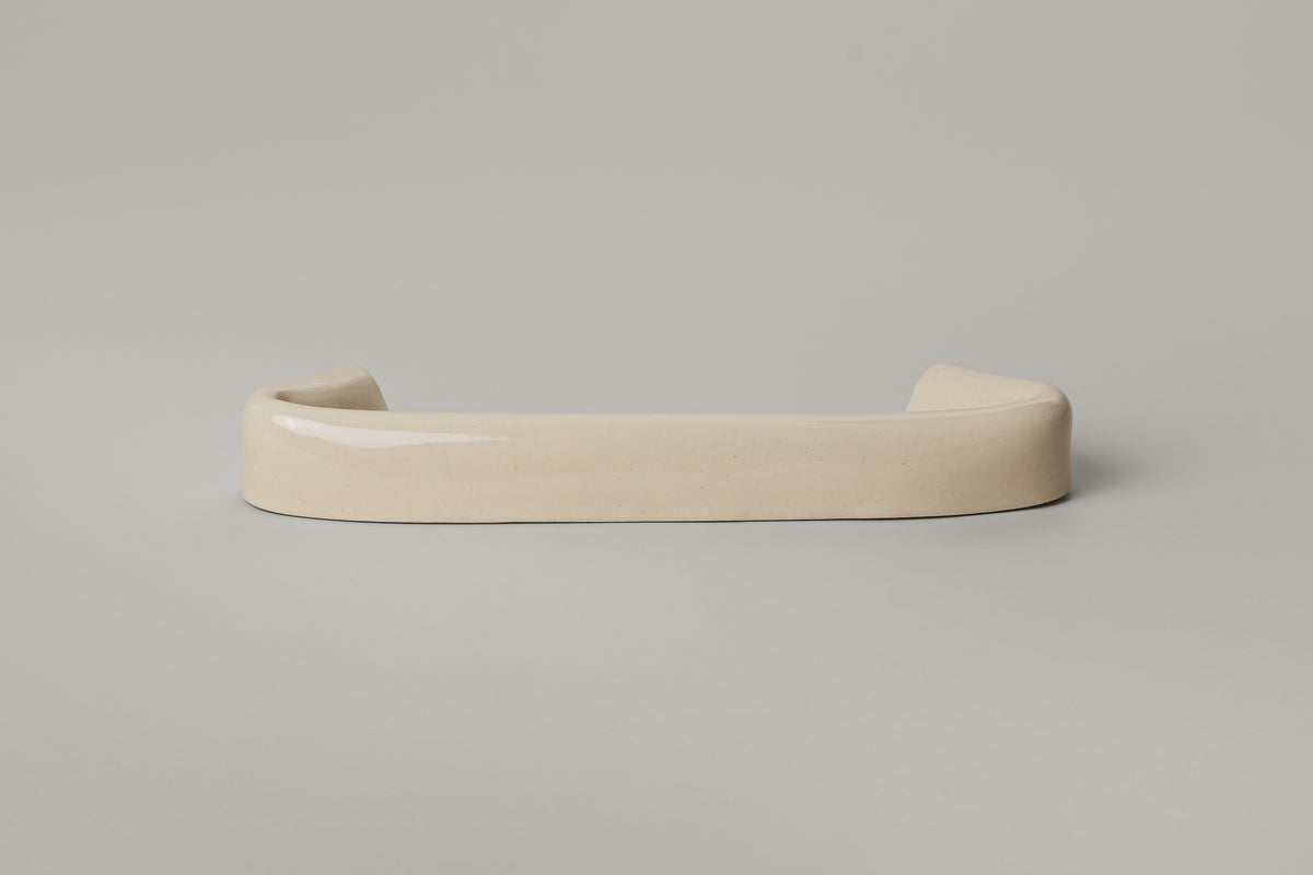 Cue LP Holder in Ivory