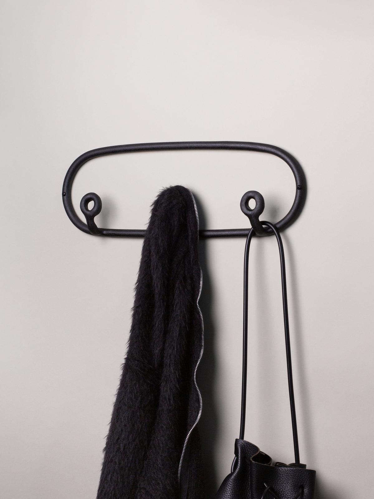 Trio Coat Rack, Black: SIN ceramics and home goods - Handmade in ...