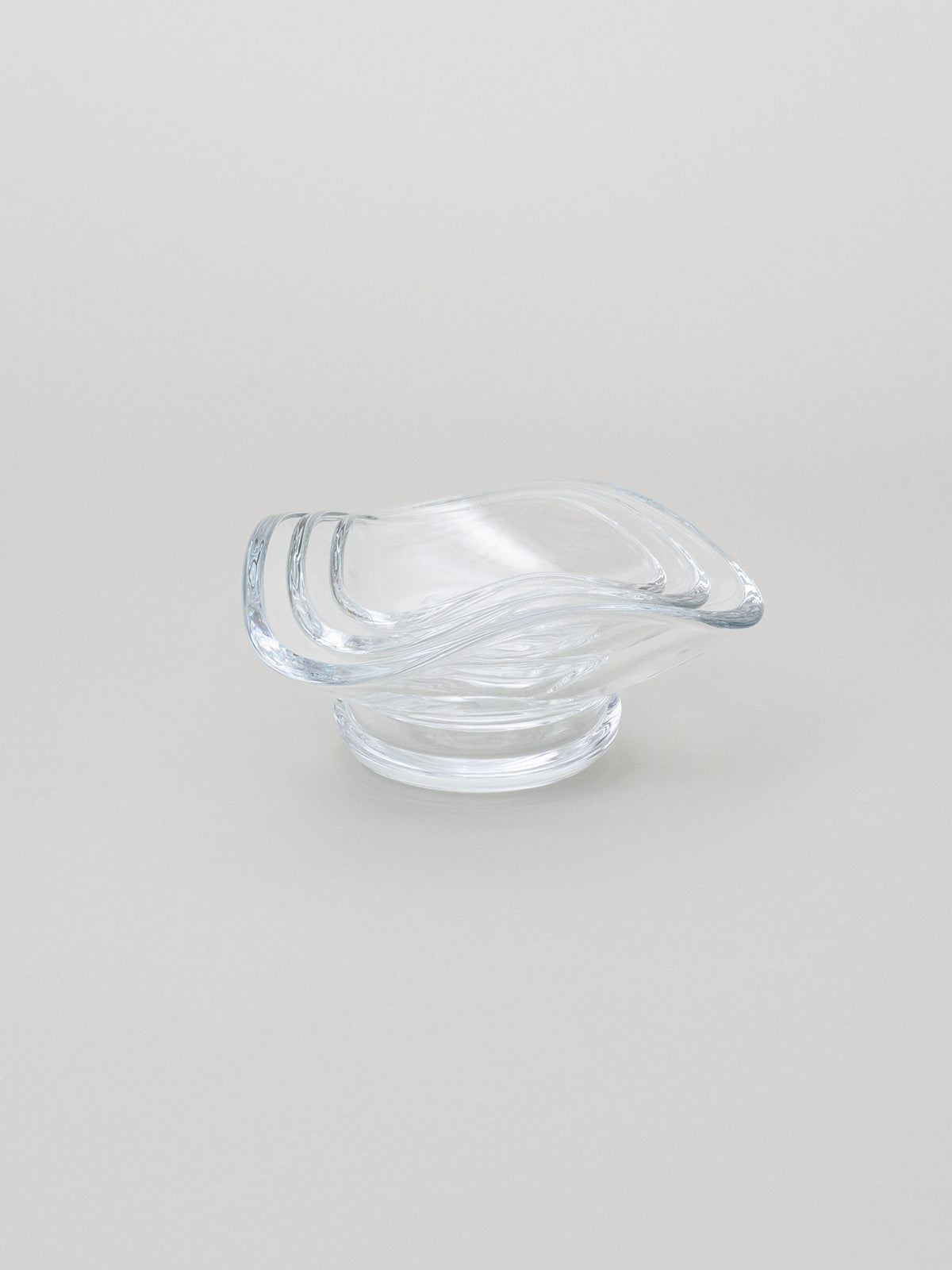 Urch Glass Decorative Bowls (Set of 3), Clear