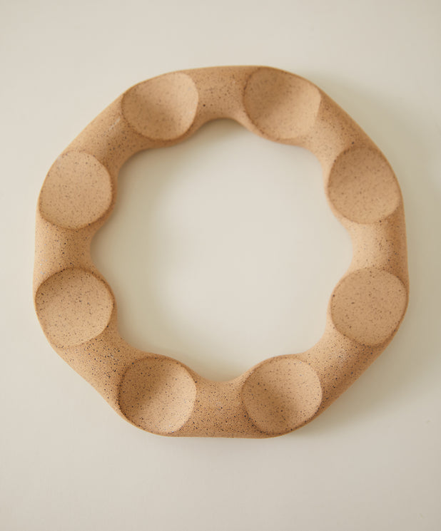 Manta Oval Platter, Birch